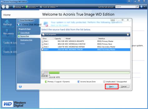 western digital acronis true image cloned drive won't boot